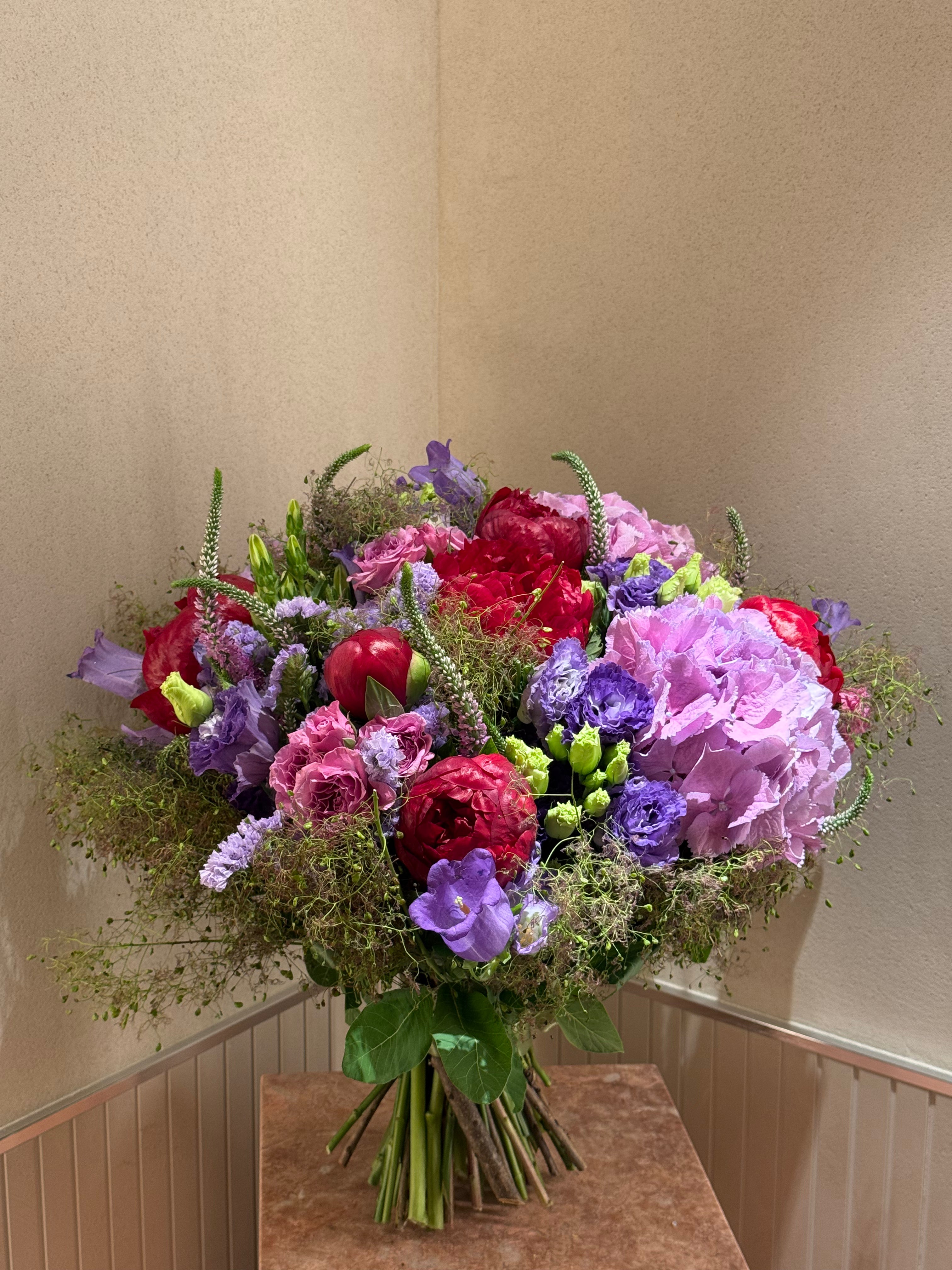 Bouquet Violet & Framboise L