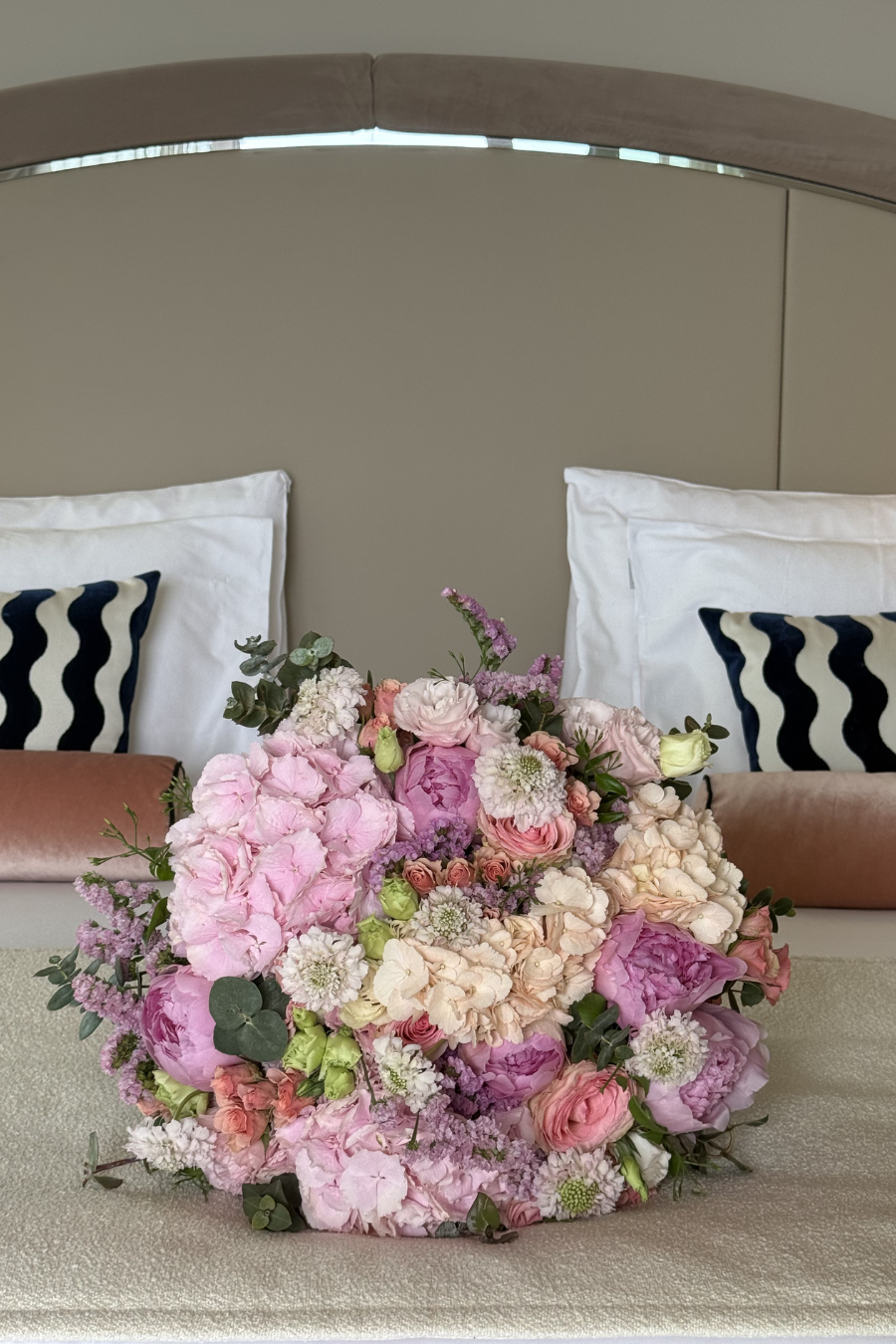 Bouquet ton rosé fête des mères S