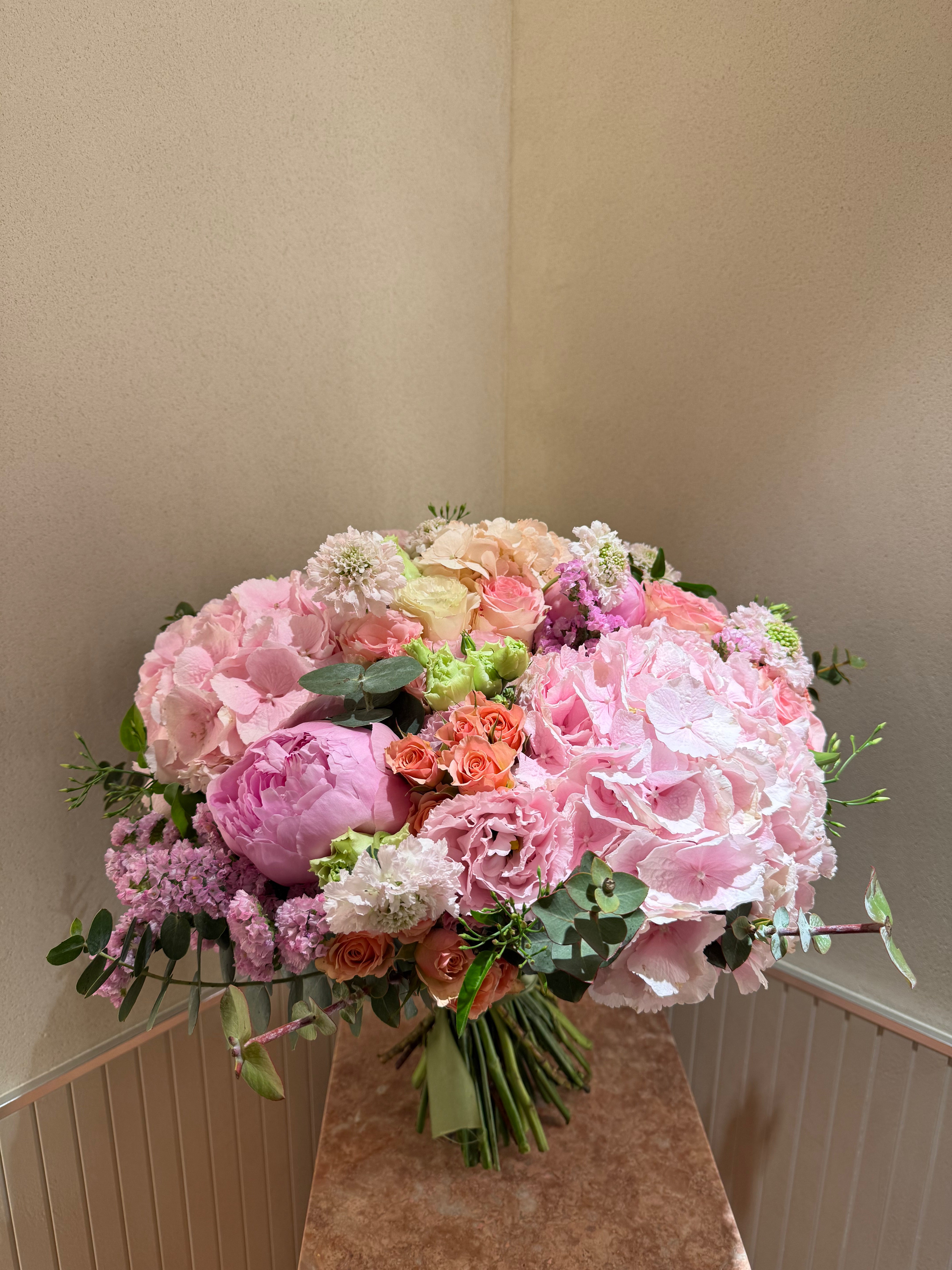 Bouquet ton rosé fête des mères S