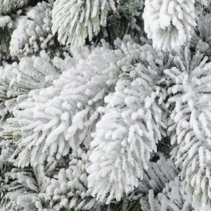 Sapin Nordmann Floqué blanc