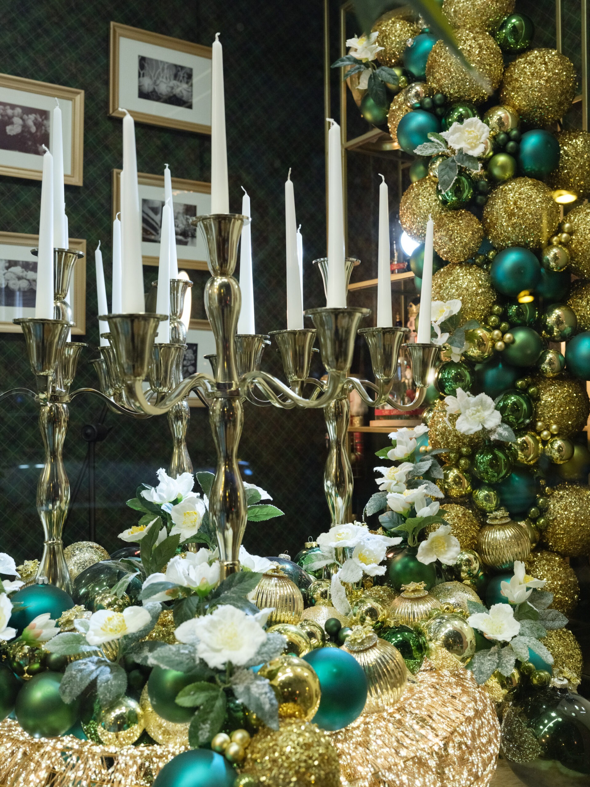 fleuriste decoration noel menton