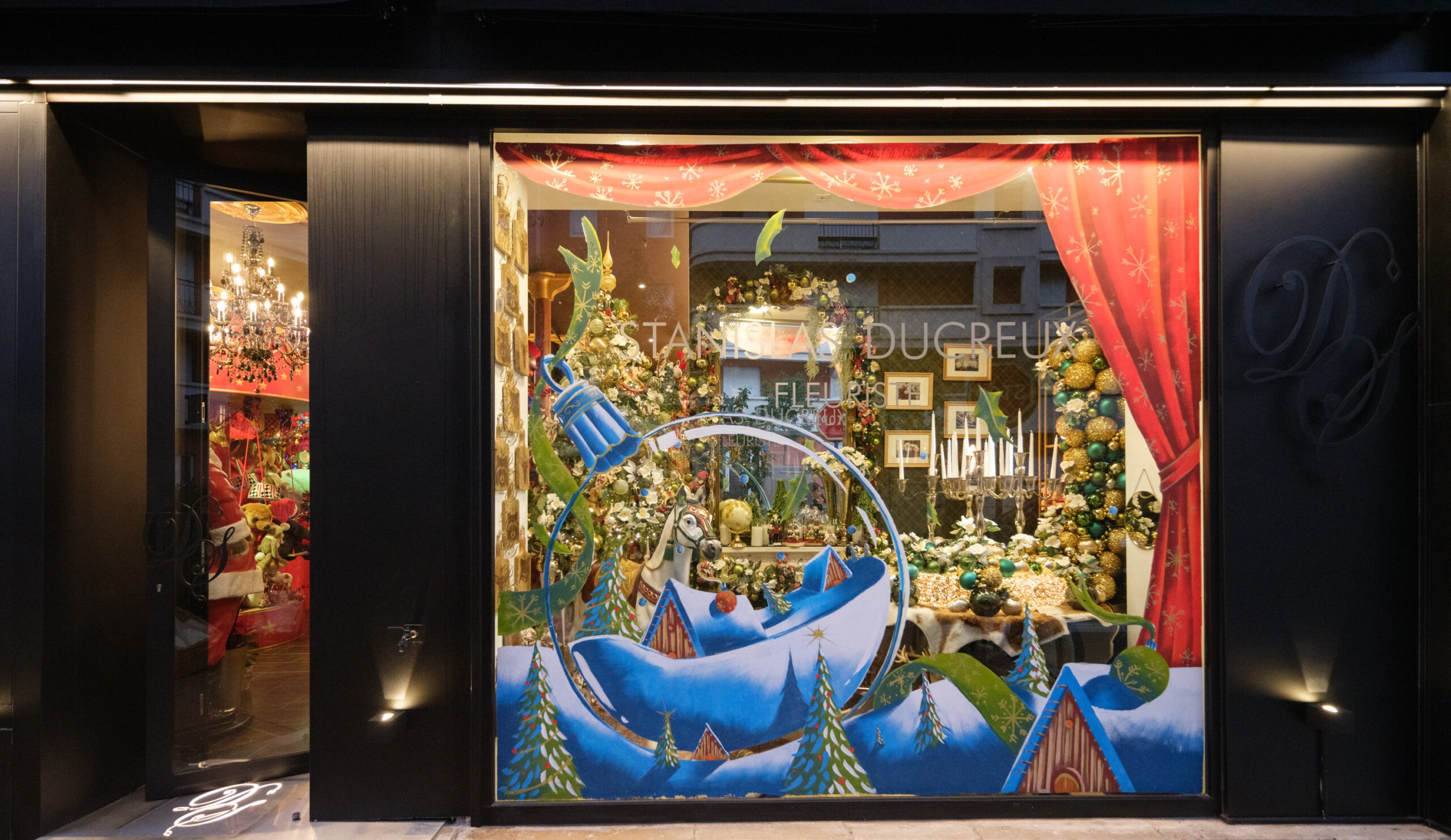 fleuriste noel monaco menton