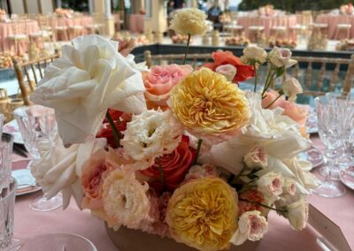 Décoration florale pour une soiree privée